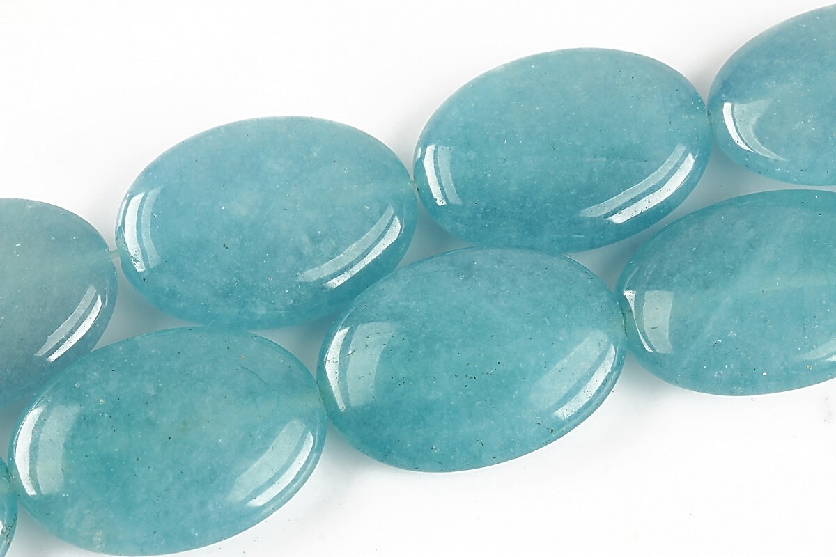 Angelite oval 25x18mm