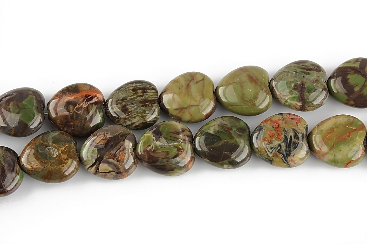 Rainforest jasper inima 10mm