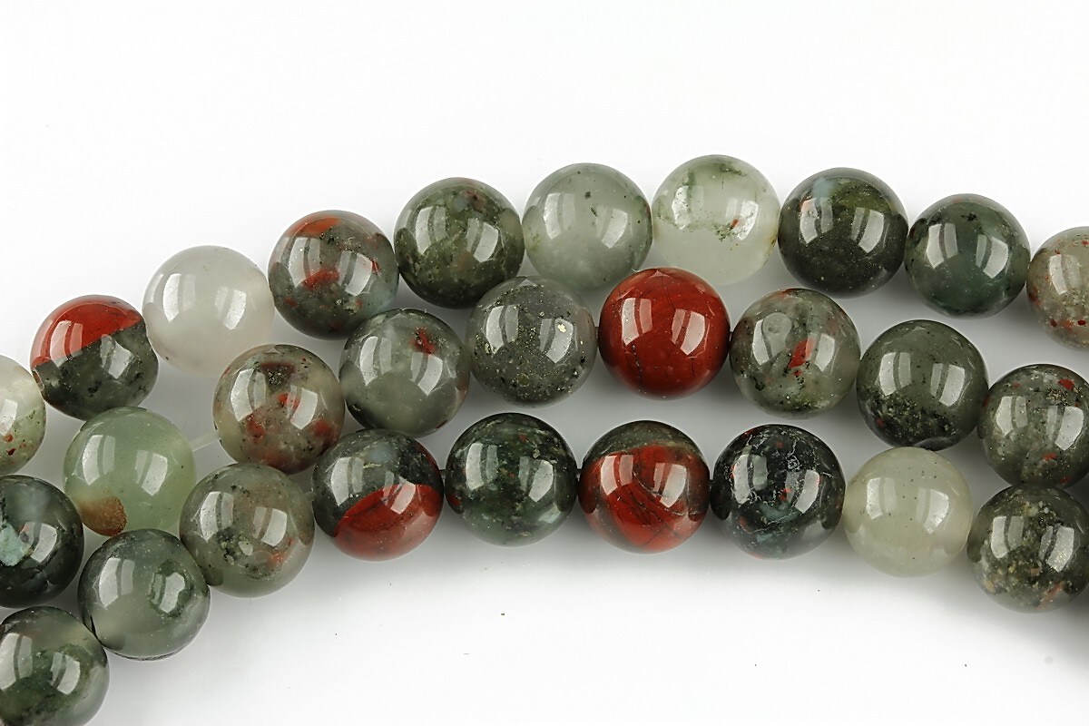 Bloodstone jasper sfere 8mm