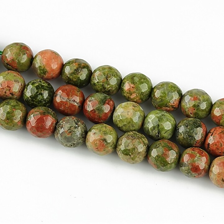 Unakite sfere fatetate 6mm