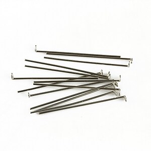 Ace cu cap otel inoxidabil 2,5cm, grosime 0,6mm (50 buc.)
