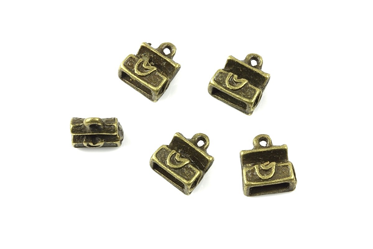 Charm bronz cufar 11x10mm