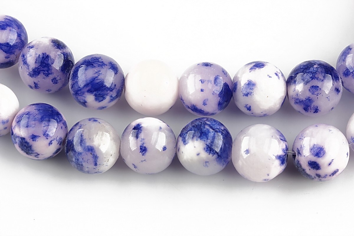 Persian jade sfere 10mm - albastru