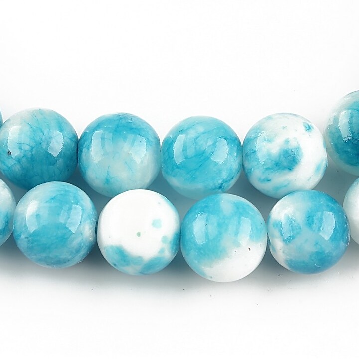 Persian jade sfere 10mm - bleu