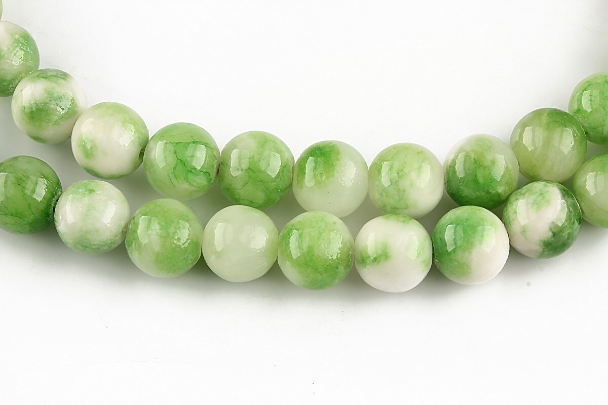 Persian jade sfere 8mm - verde