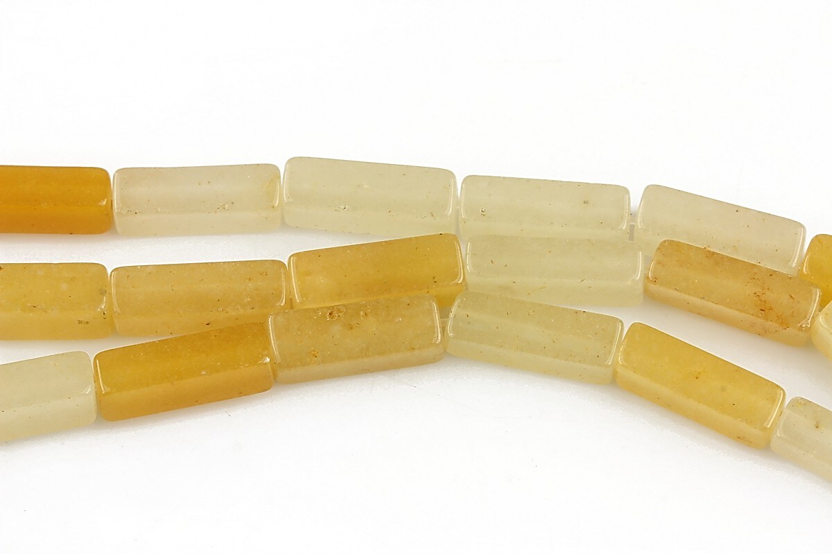 Honey jade tub 13-14x4-5mm