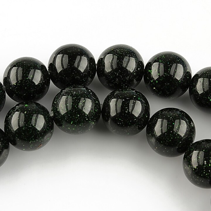 Green Goldstone sfere 10mm