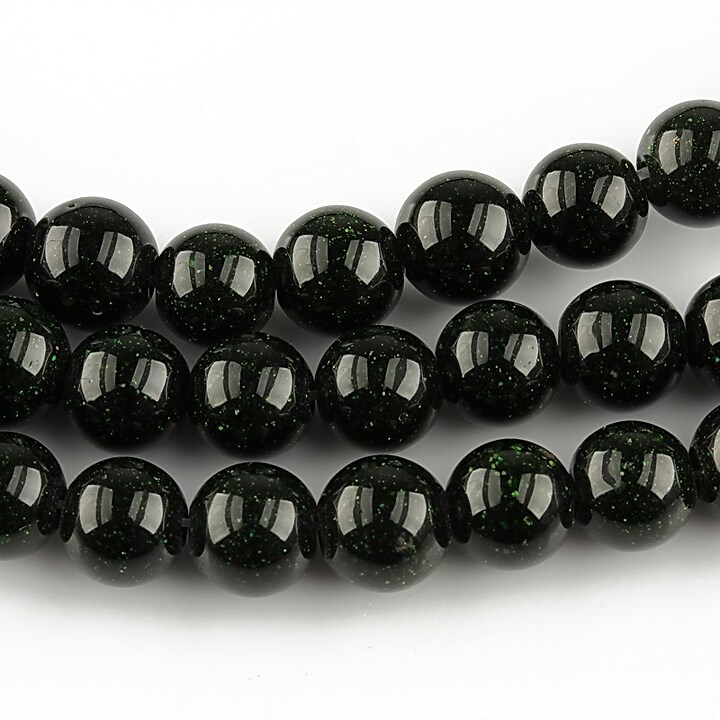 Green Goldstone sfere 8mm