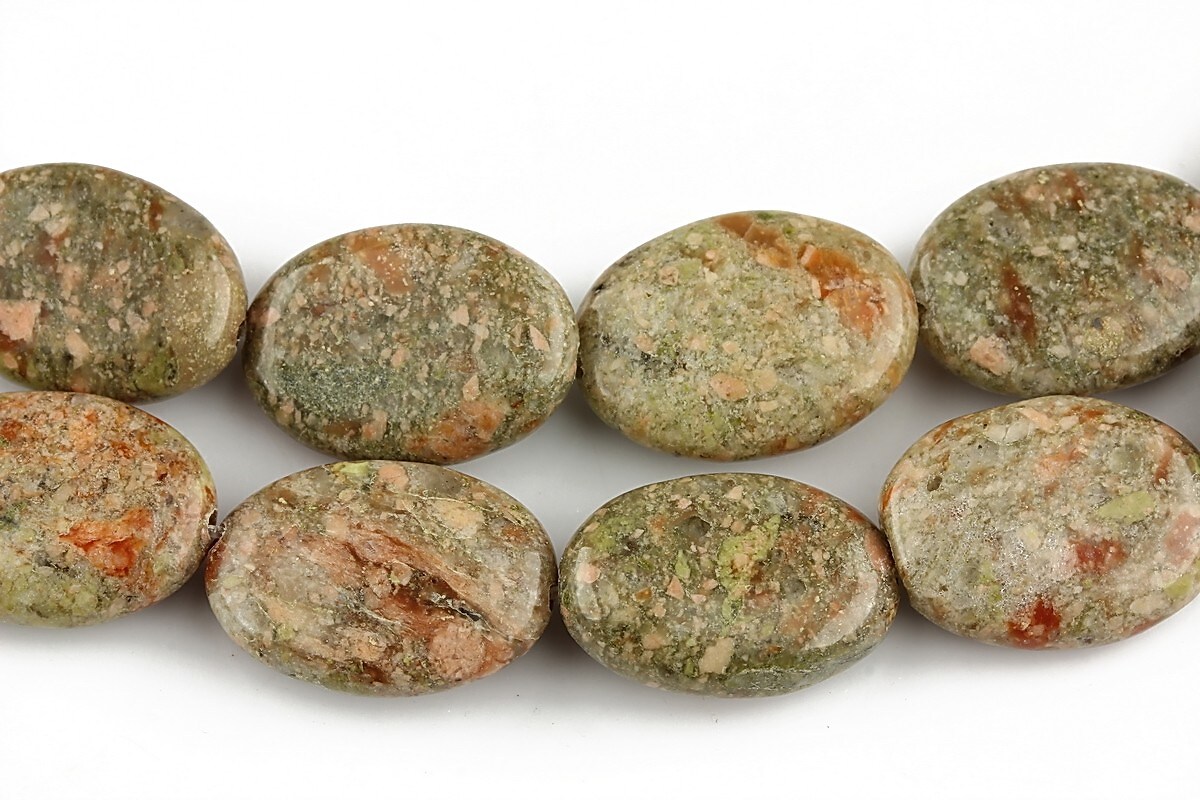 Unakite oval 18x13mm