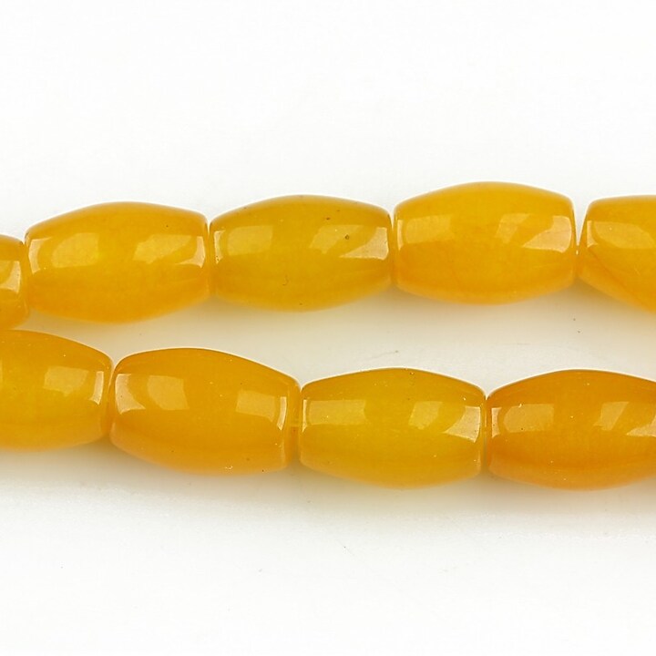 Jad butoias 12x8mm - galben