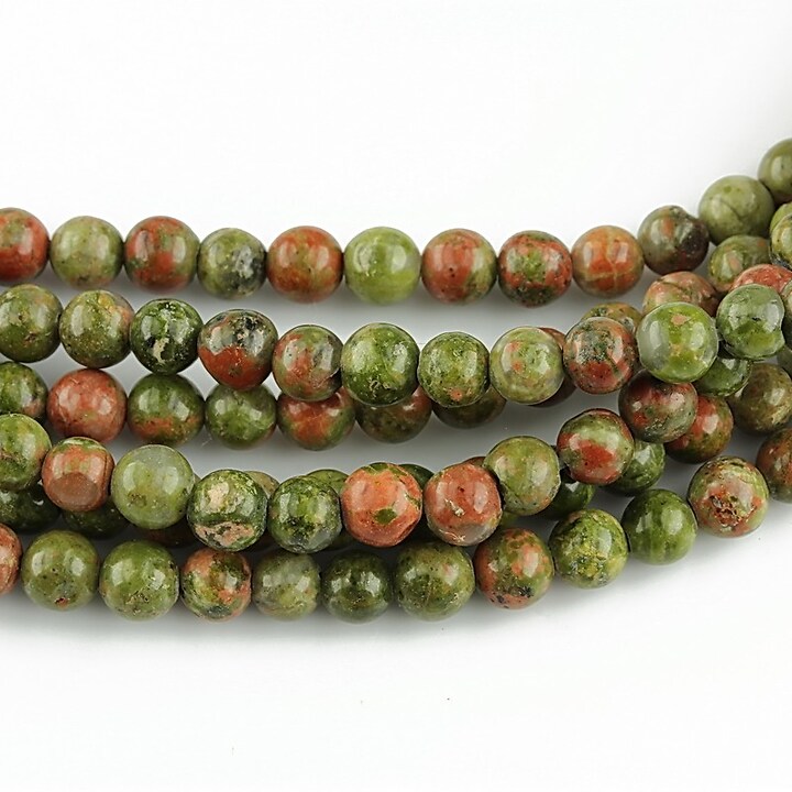 Unakite sfere 4mm (10 buc.)