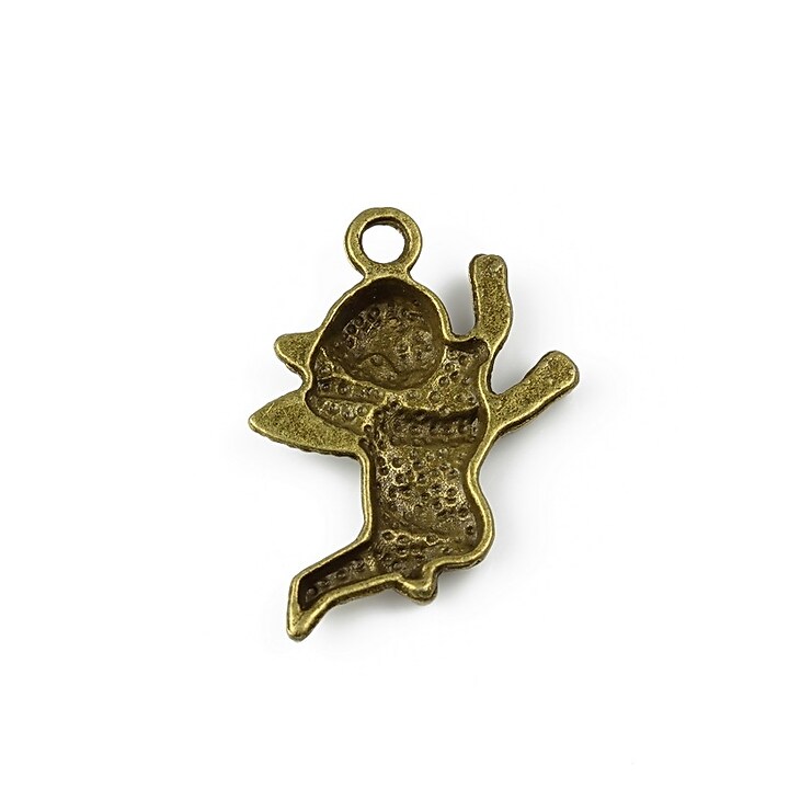 Charm bronz cupidon 26x20mm