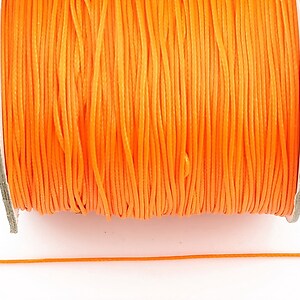 Snur cerat grosime 0,5mm, orange (10m)