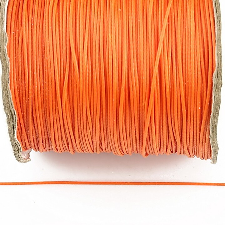 Snur cerat grosime 0,5mm, portocaliu (10m)