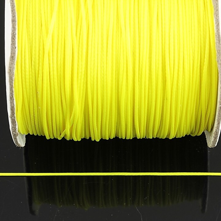 Snur cerat grosime 0,5mm, galben neon (10m)