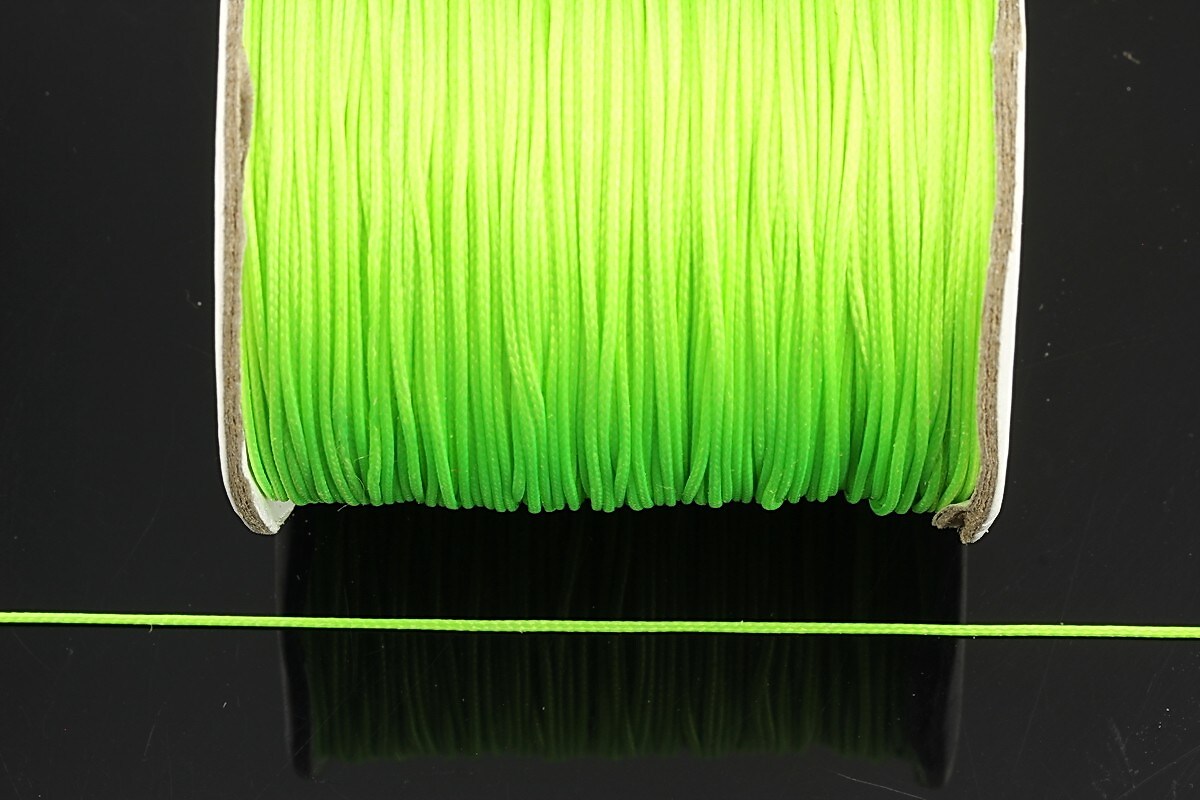 Snur cerat grosime 0,5mm, verde neon (10m)