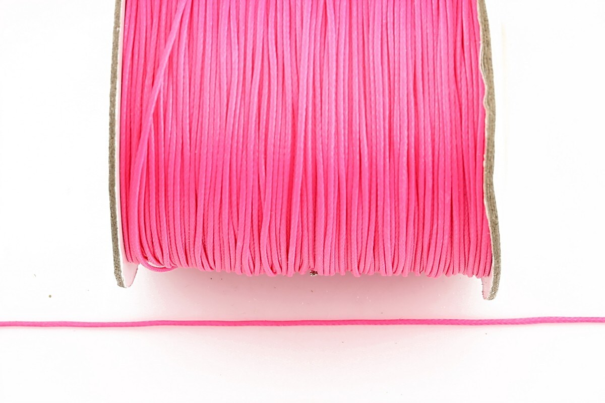 Snur cerat grosime 0,5mm, roz neon (10m)