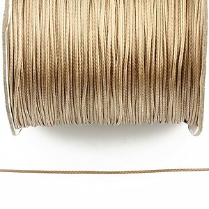 Snur cerat grosime 0,5mm, maro deschis (10m)