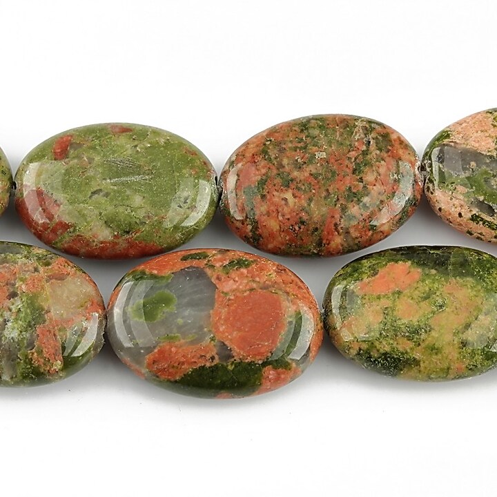 Unakite oval 18x13mm