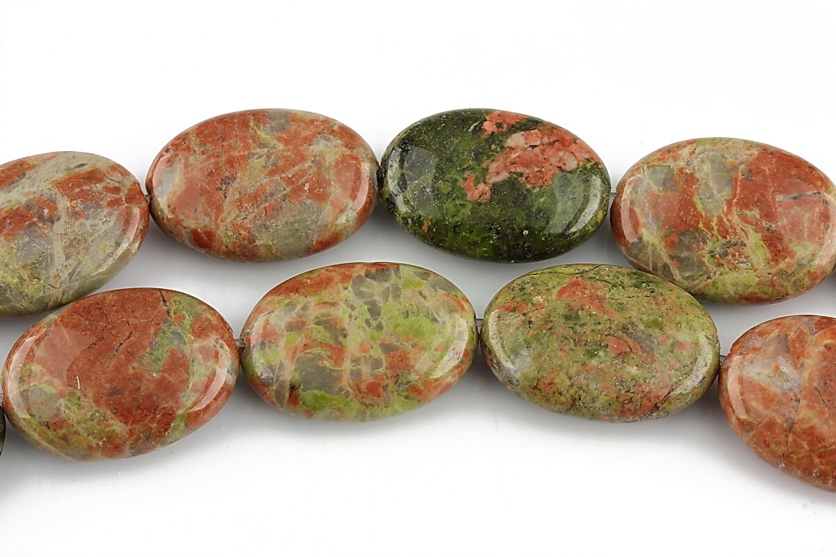 Unakite oval 18x13mm