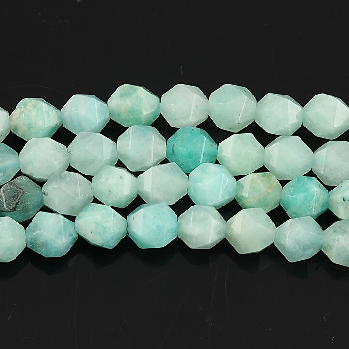 Amazonite poligon 6mm