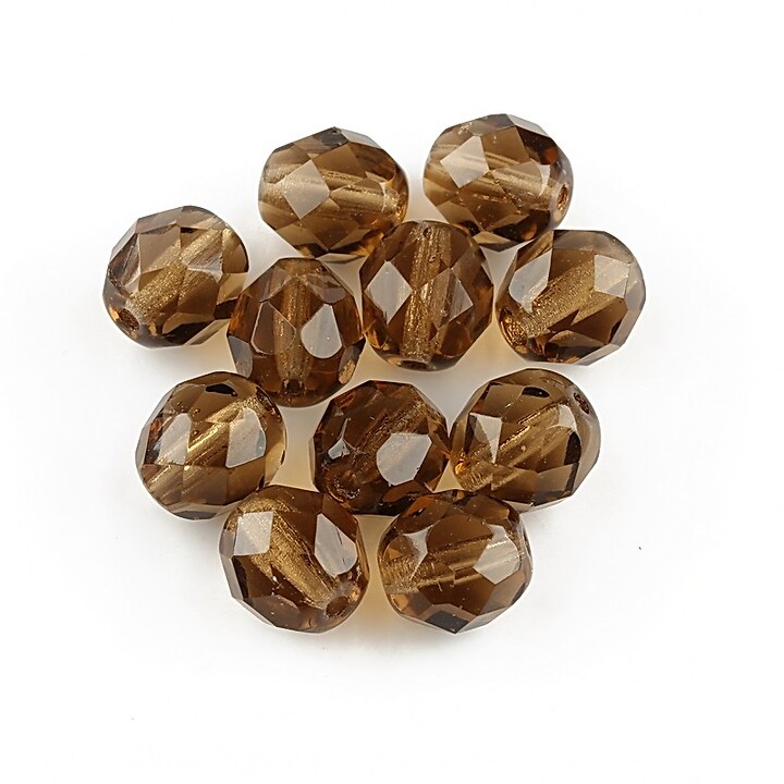 Margele fire polish 8mm - Lt Colorado Topaz