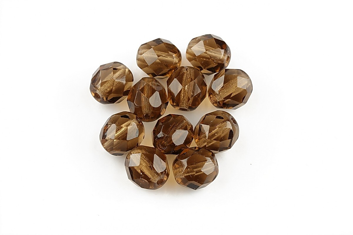 Margele fire polish 8mm - Lt Colorado Topaz
