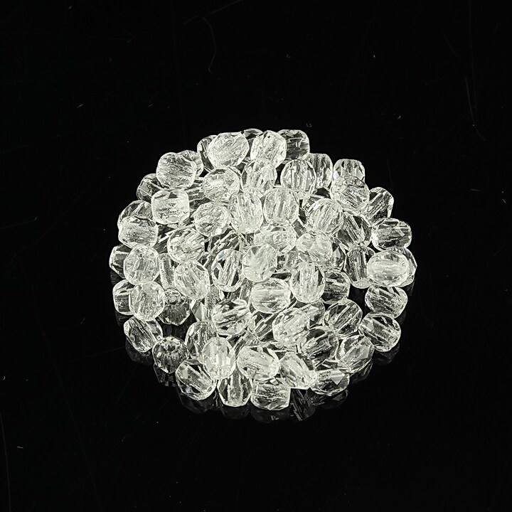 Margele fire polish 3mm (10 buc.) - Crystal