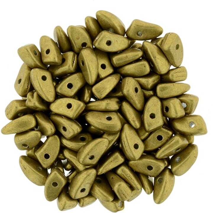 Margele PRONG 3x6mm - Saturated Spicy Mustard