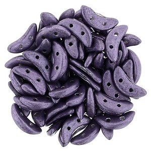 Margele CzechMates CRESCENT 3x10mm - Saturated Metallic Purple