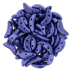 Margele CzechMates CRESCENT 3x10mm - Saturated Metallic Violet