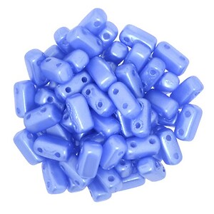 Margele CzechMates BRICKS 3X6mm - Pearl Coat - Baby Blue