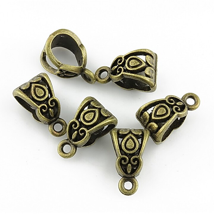 Agatatoare pandantiv bronz 12,5x8x7mm