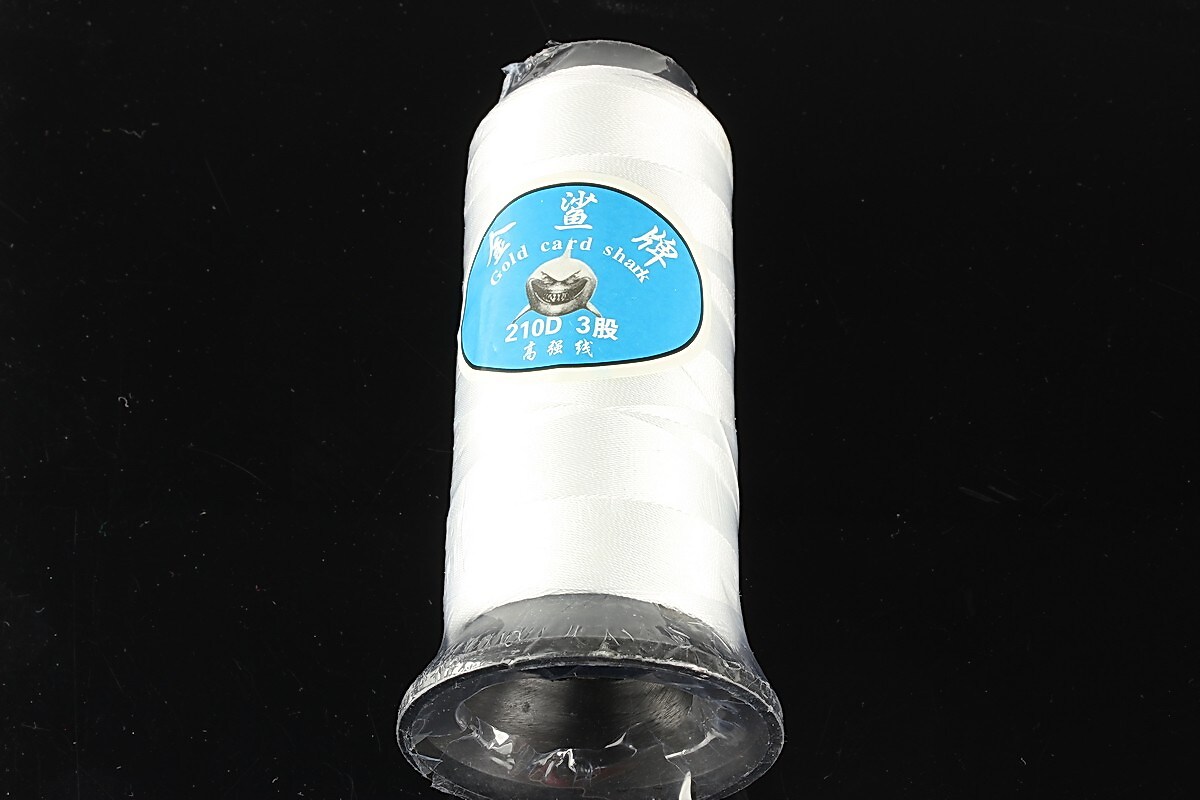 Ata de insirat 0,3mm, mosor de 400m - alb