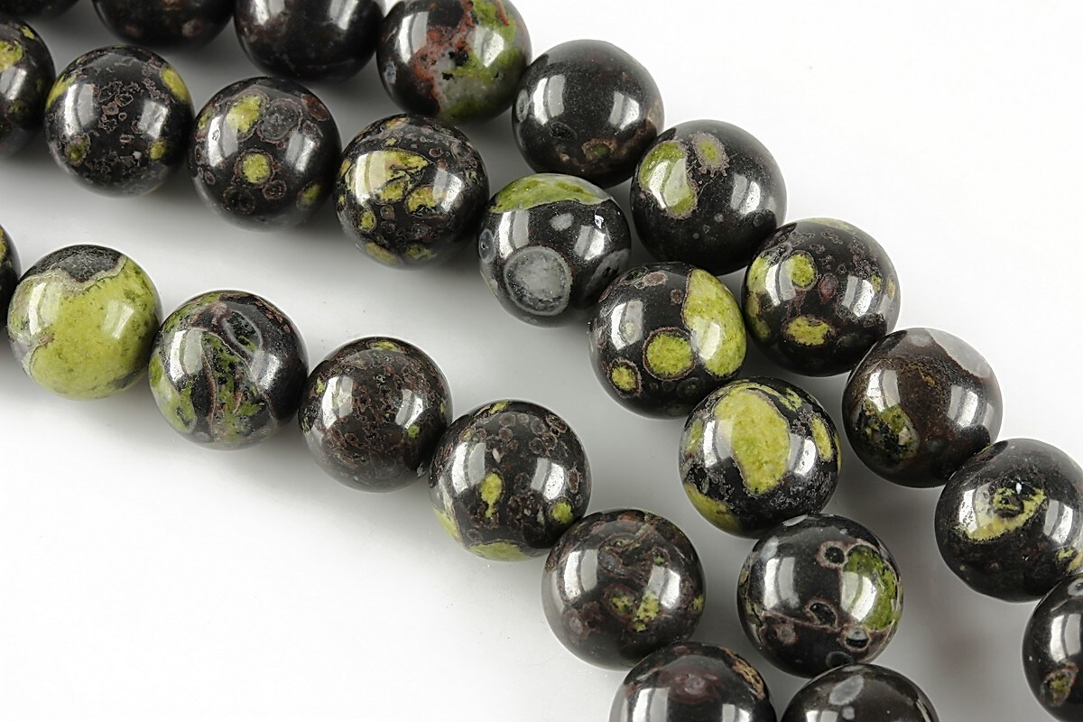 Plumite jasper sfere 10mm