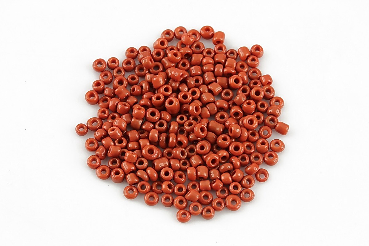 Margele de nisip 2mm opace (50g) - cod 577 - rosu grena