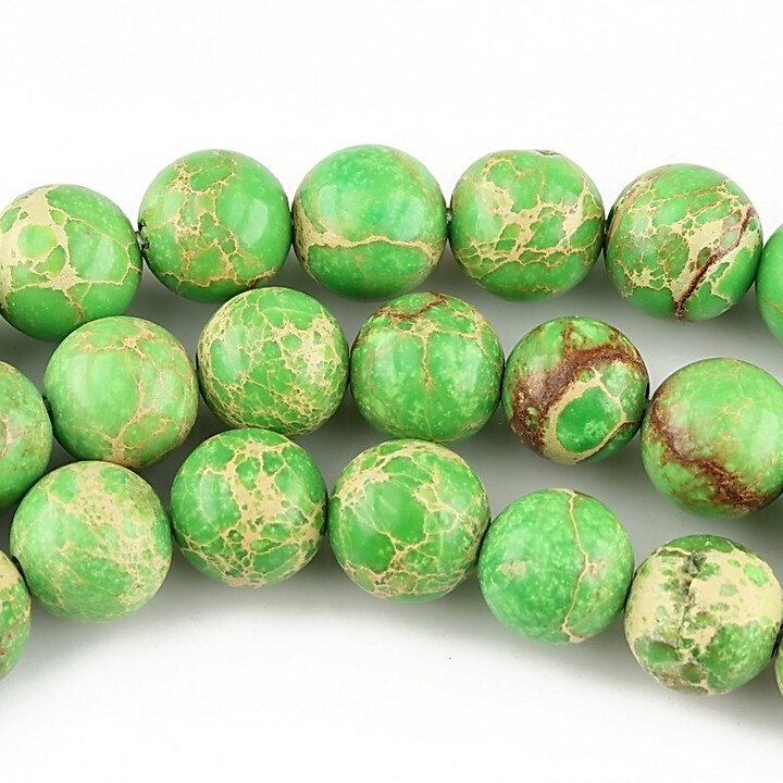 regalite de sinteza sfere 8mm - verde crud