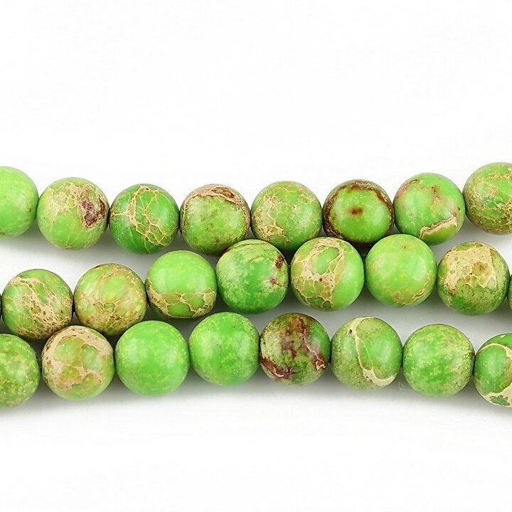 regalite de sinteza sfere 6mm - verde crud