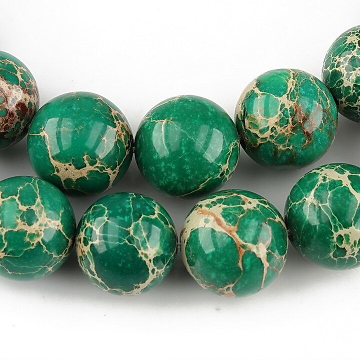 regalite de sinteza verde sfere 12mm