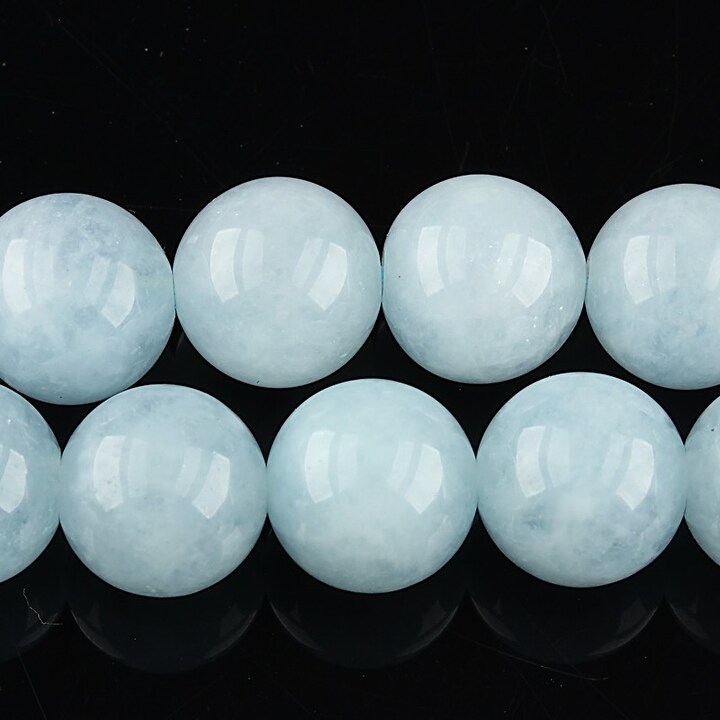 Malaysia Jade albastru deschis sfere 12mm