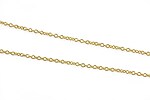 Lant otel inoxidabil 304 auriu, zale 2x1,5x0,4mm (49cm)