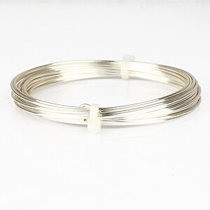 Sarma de cupru PLACATA CU ARGINT, Non Tarnish, grosime 1 mm, colac 4m