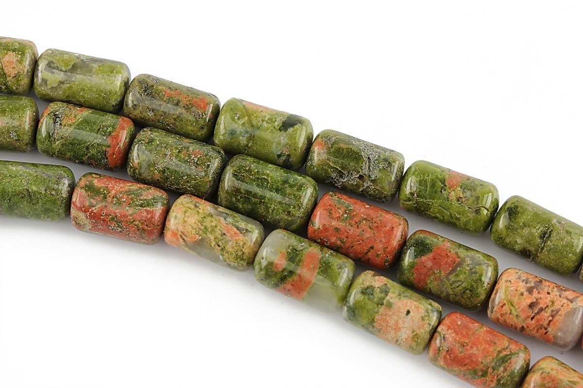 Unakite tub 10x6mm