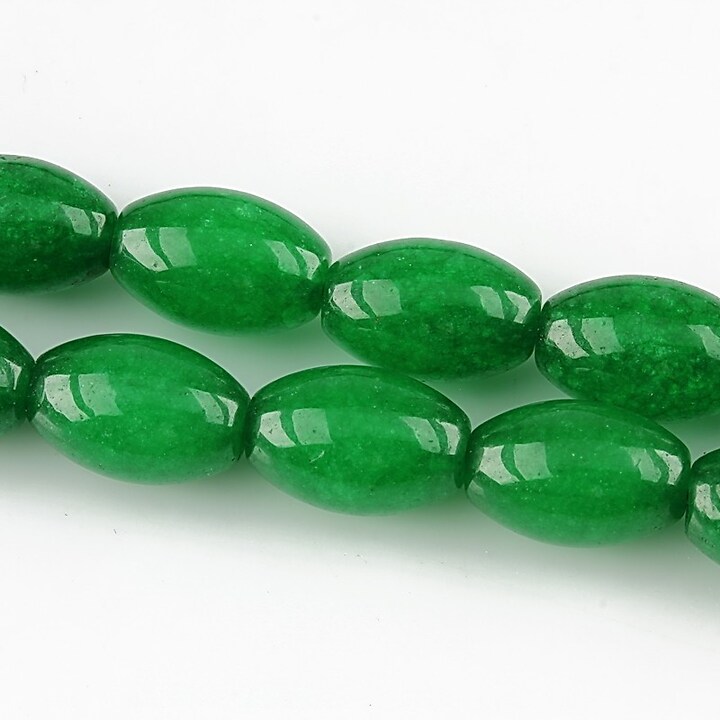 Jad butoias 12x8mm - verde