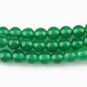 Agate verzi sfere 6mm
