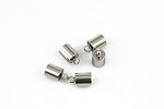 Capat de snur otel inoxidabil 9x5mm, interior 4mm