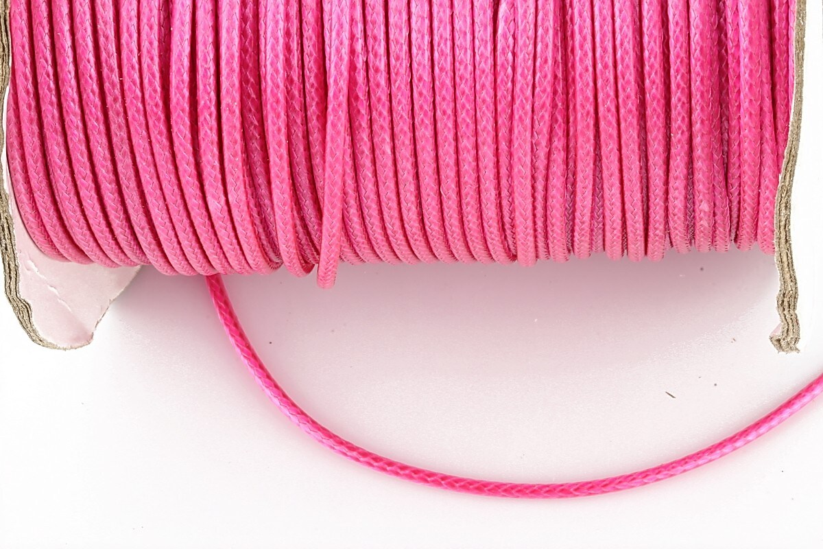 Snur cerat grosime 2mm, fucsia (5m)