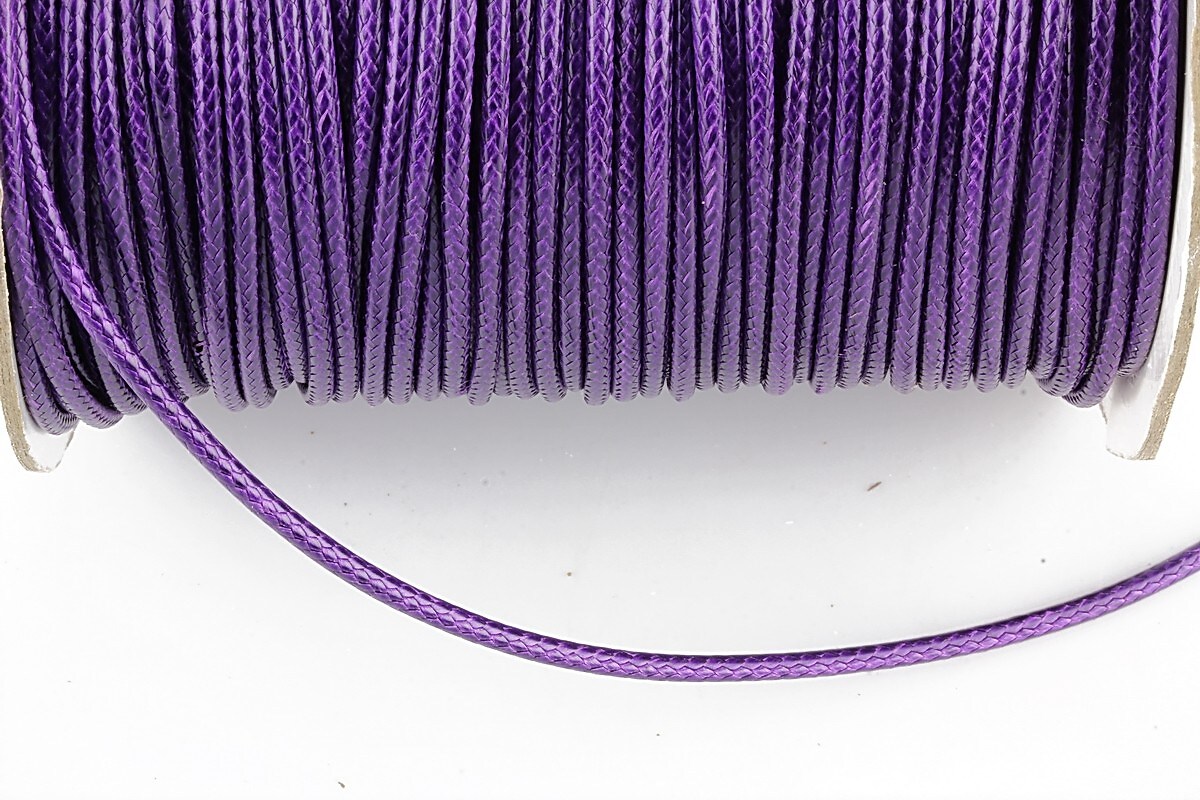 Snur cerat grosime 2mm, mov (5m)
