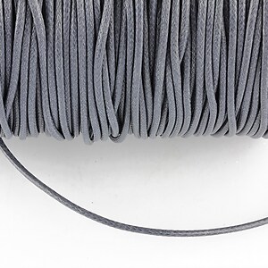 Snur cerat grosime 1,5mm, gri inchis (5m)