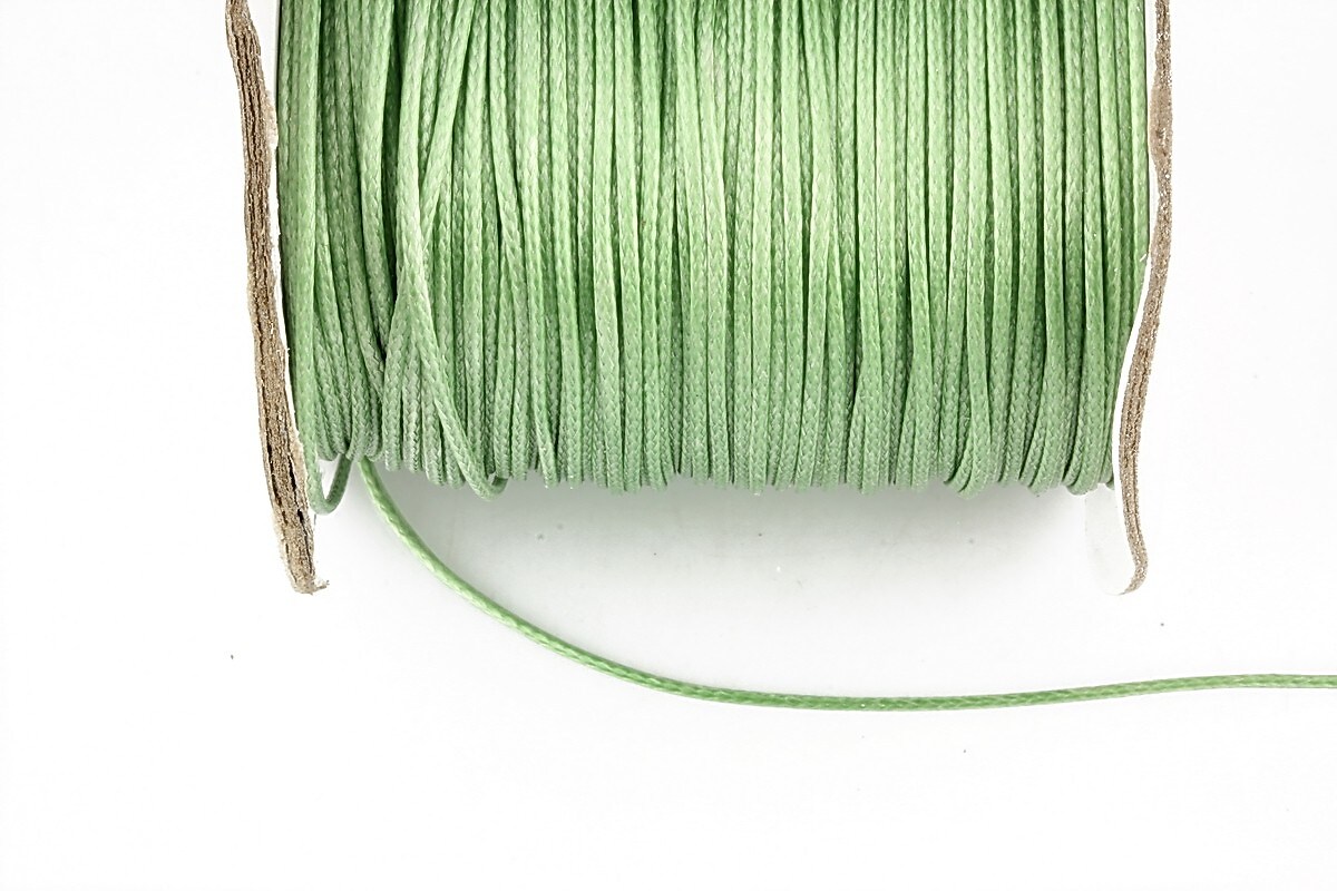 Snur cerat grosime 1mm, verde deschis (10m)